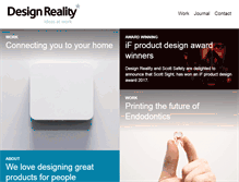 Tablet Screenshot of designreality.co.uk
